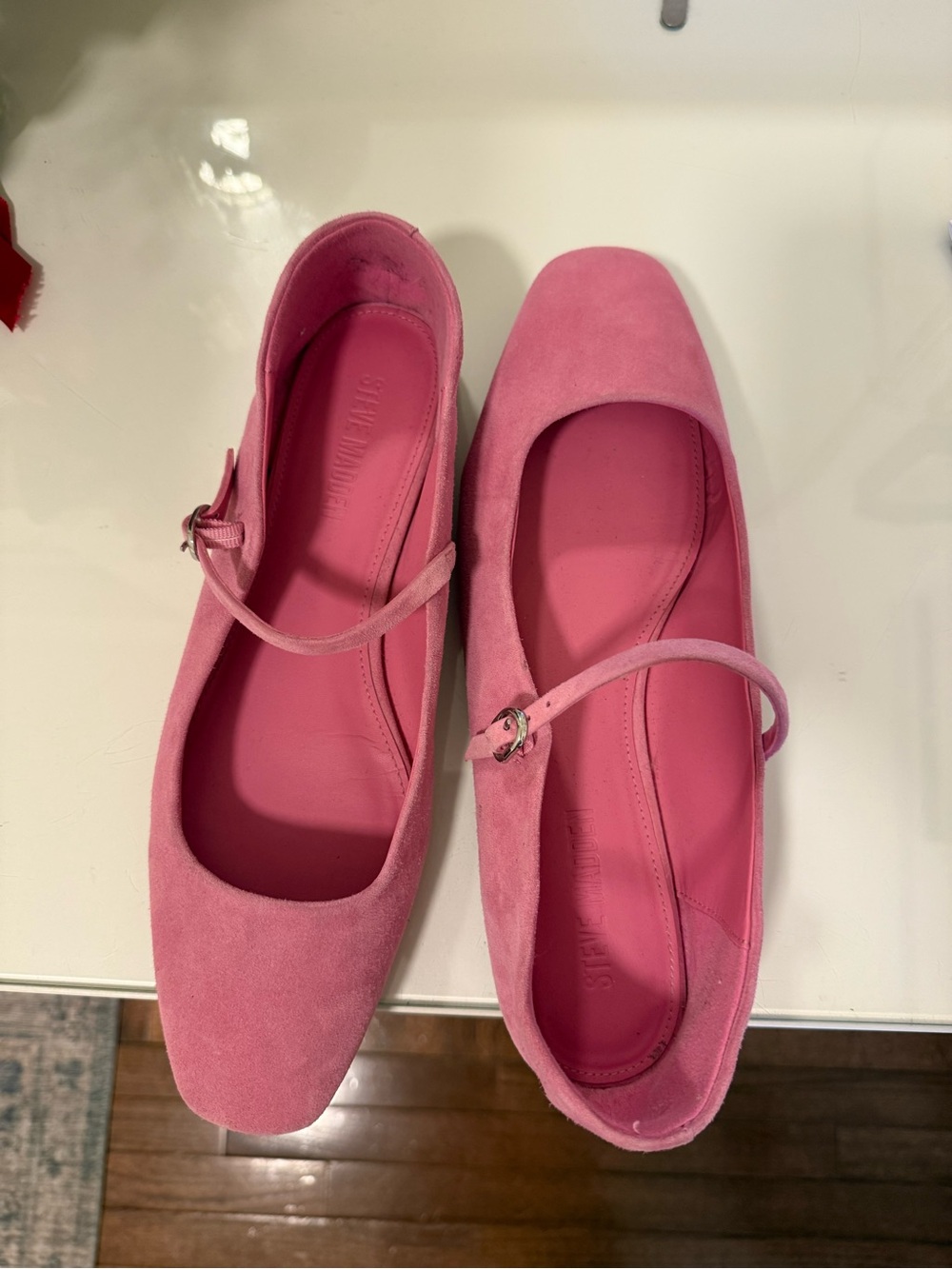 Pink Steve Madden Mary Jane Ballet Flats